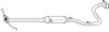 AKS DASIS SG74406 Middle Silencer